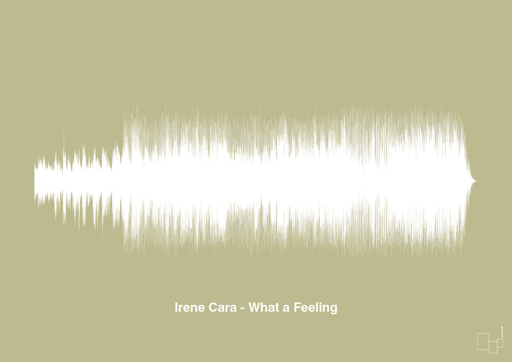 plakat: irene cara - what a feeling - back to nature-Soundwave-A1two3