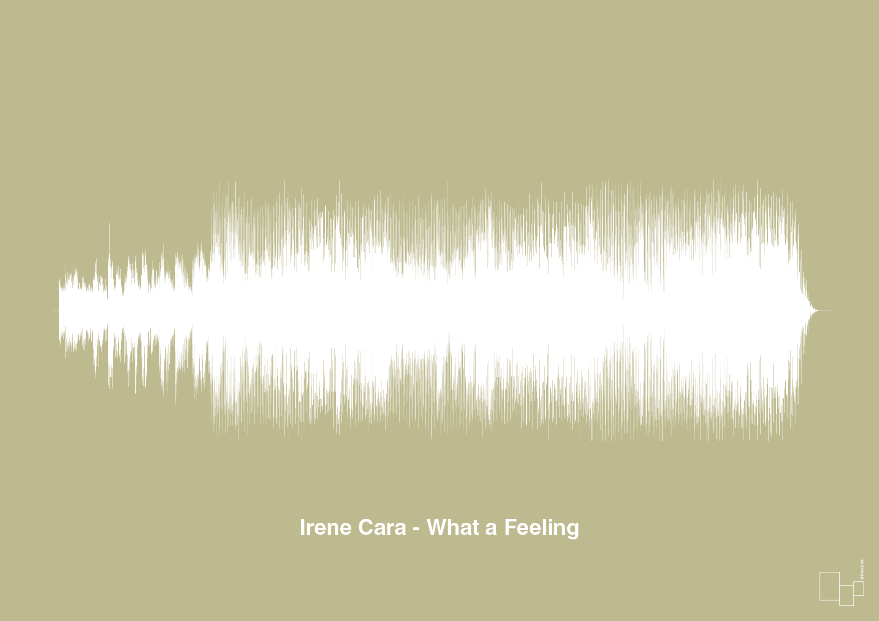 plakat: irene cara - what a feeling - back to nature-Soundwave-A1two3