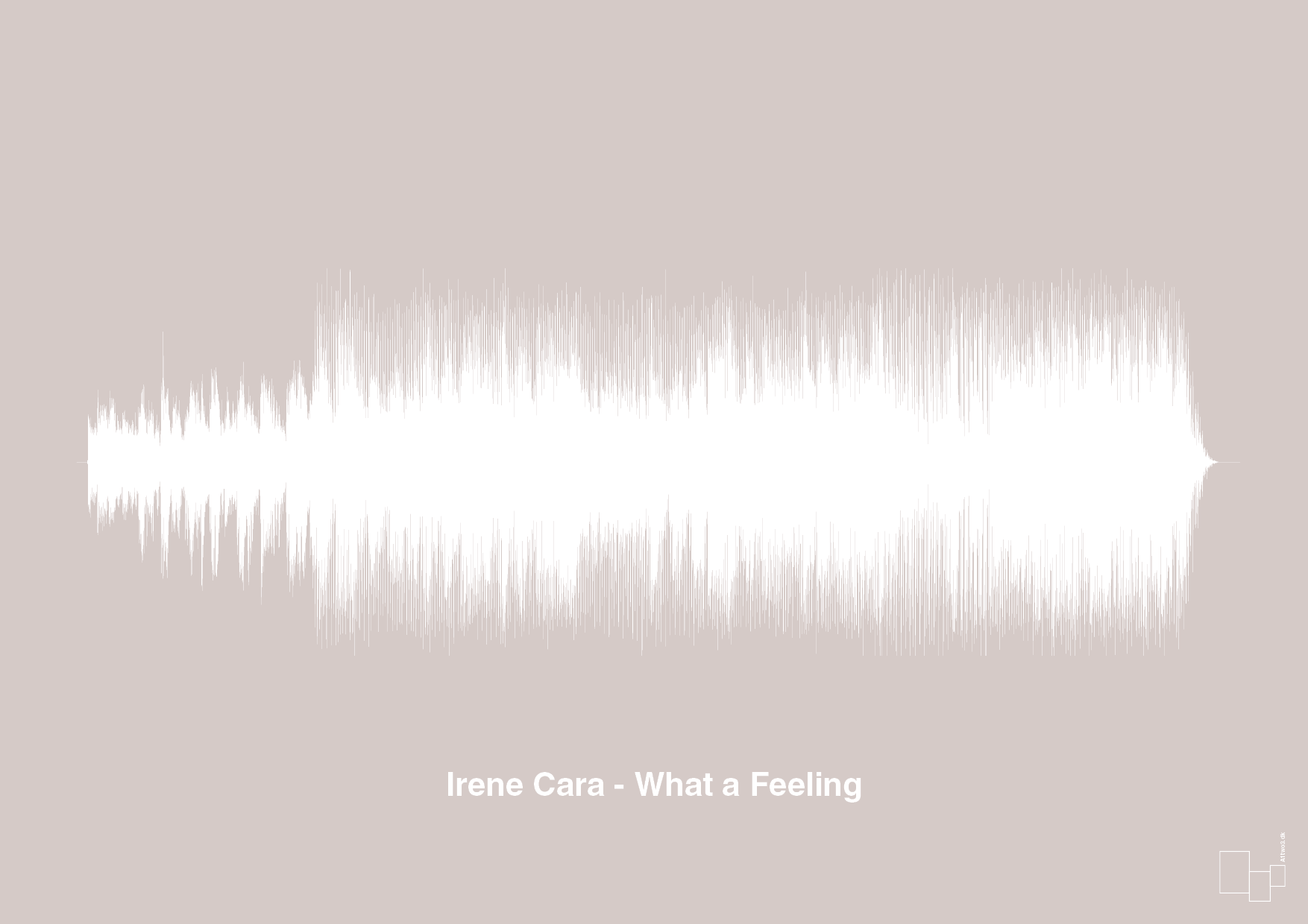 plakat: irene cara - what a feeling - broken beige-Soundwave-A1two3