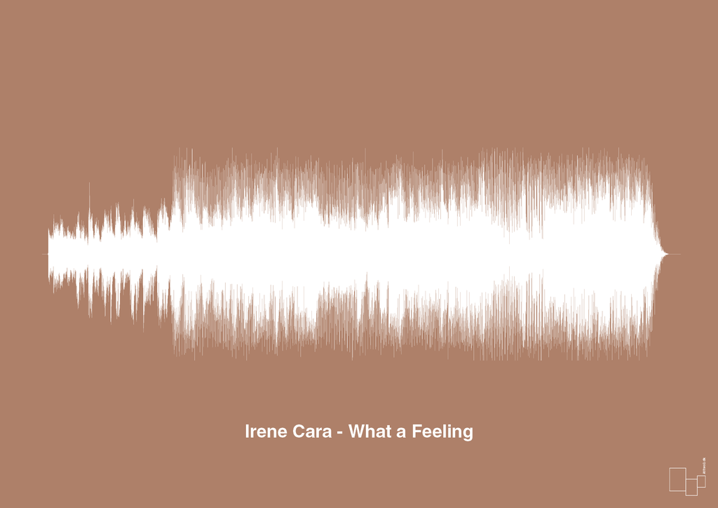 plakat: irene cara - what a feeling - cider spice-Soundwave-A1two3
