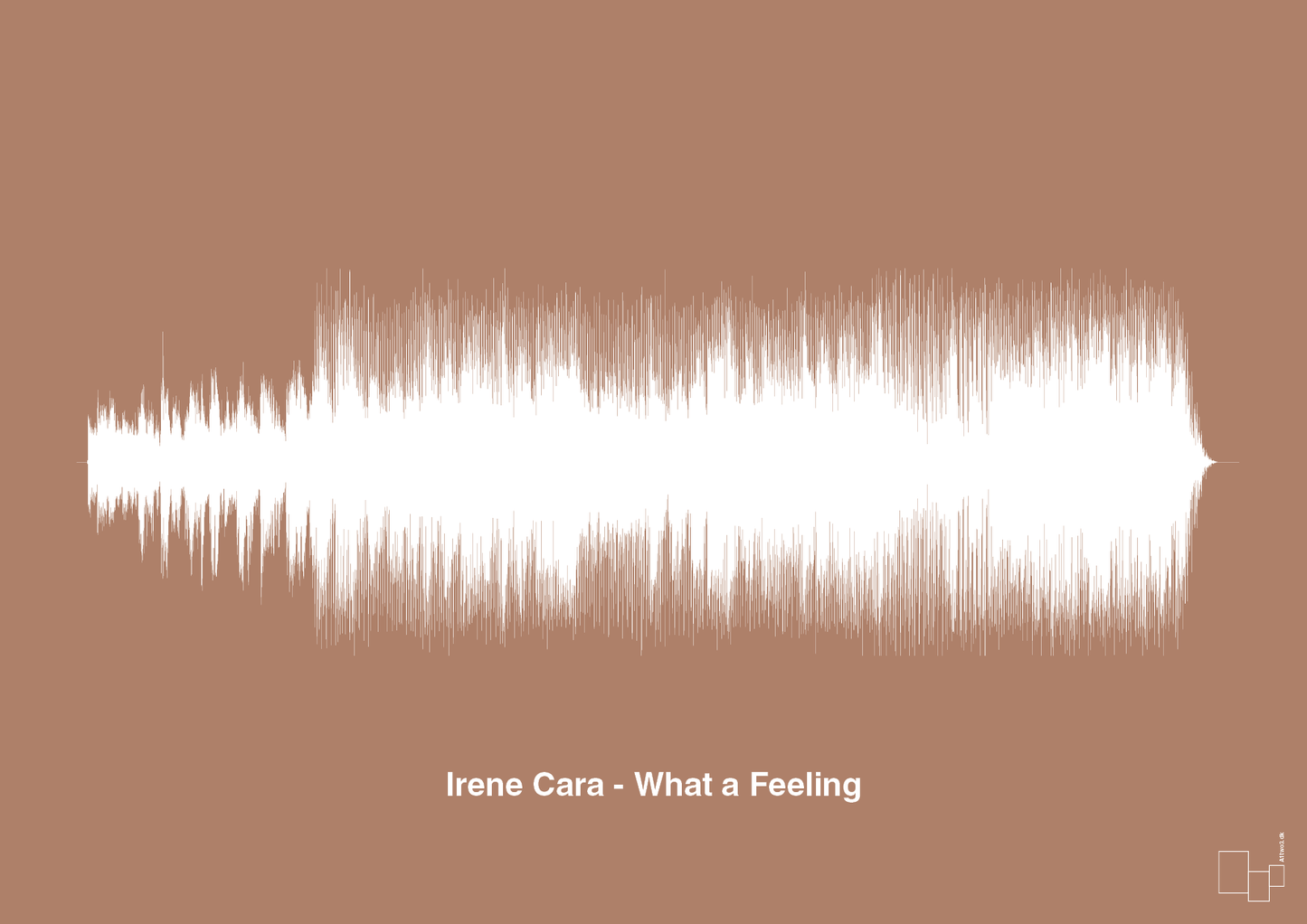 plakat: irene cara - what a feeling - cider spice-Soundwave-A1two3