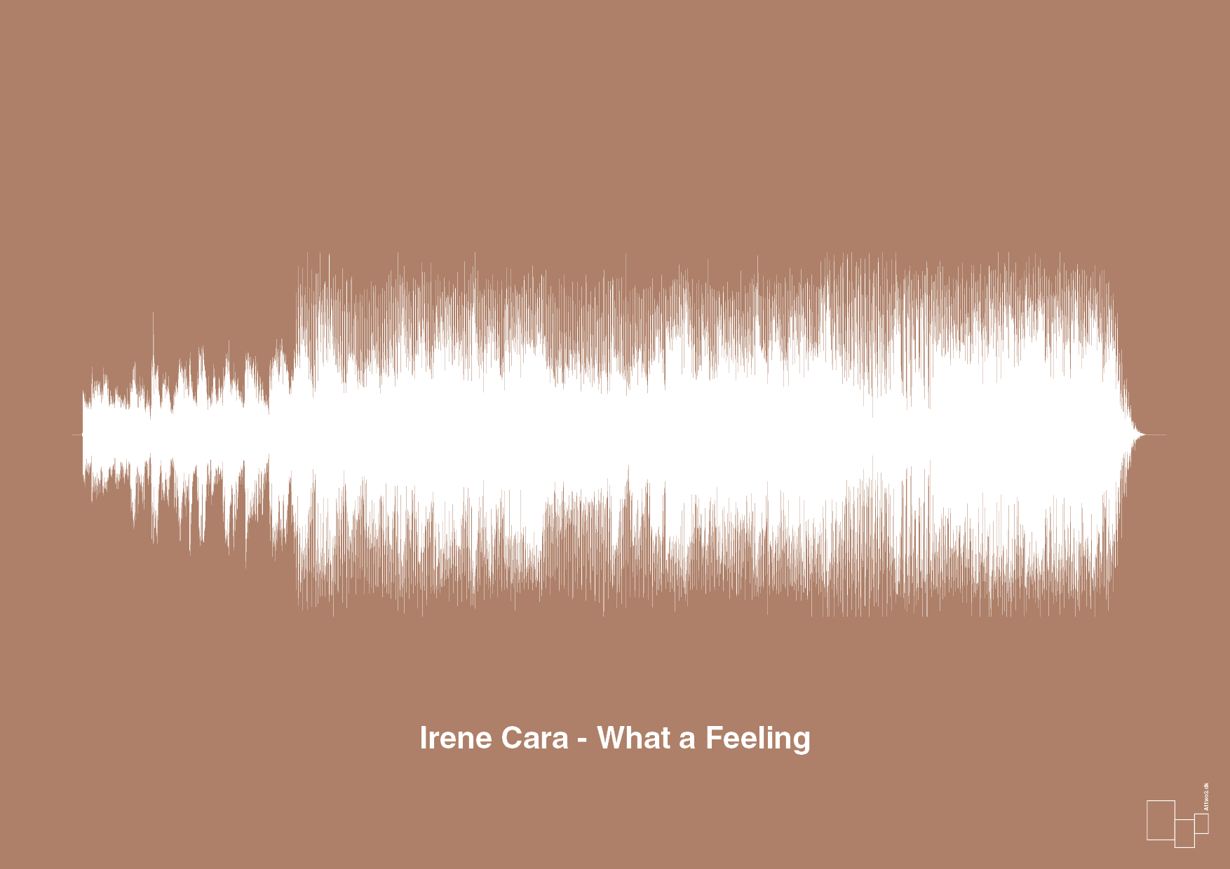 plakat: irene cara - what a feeling - cider spice-Soundwave-A1two3