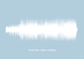 plakat: irene cara - what a feeling - heavenly blue-Soundwave-A1two3