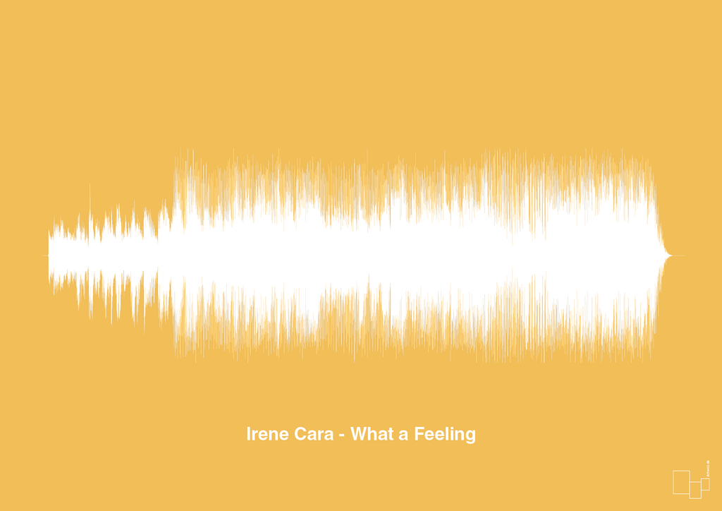 plakat: irene cara - what a feeling - honeycomb-Soundwave-A1two3