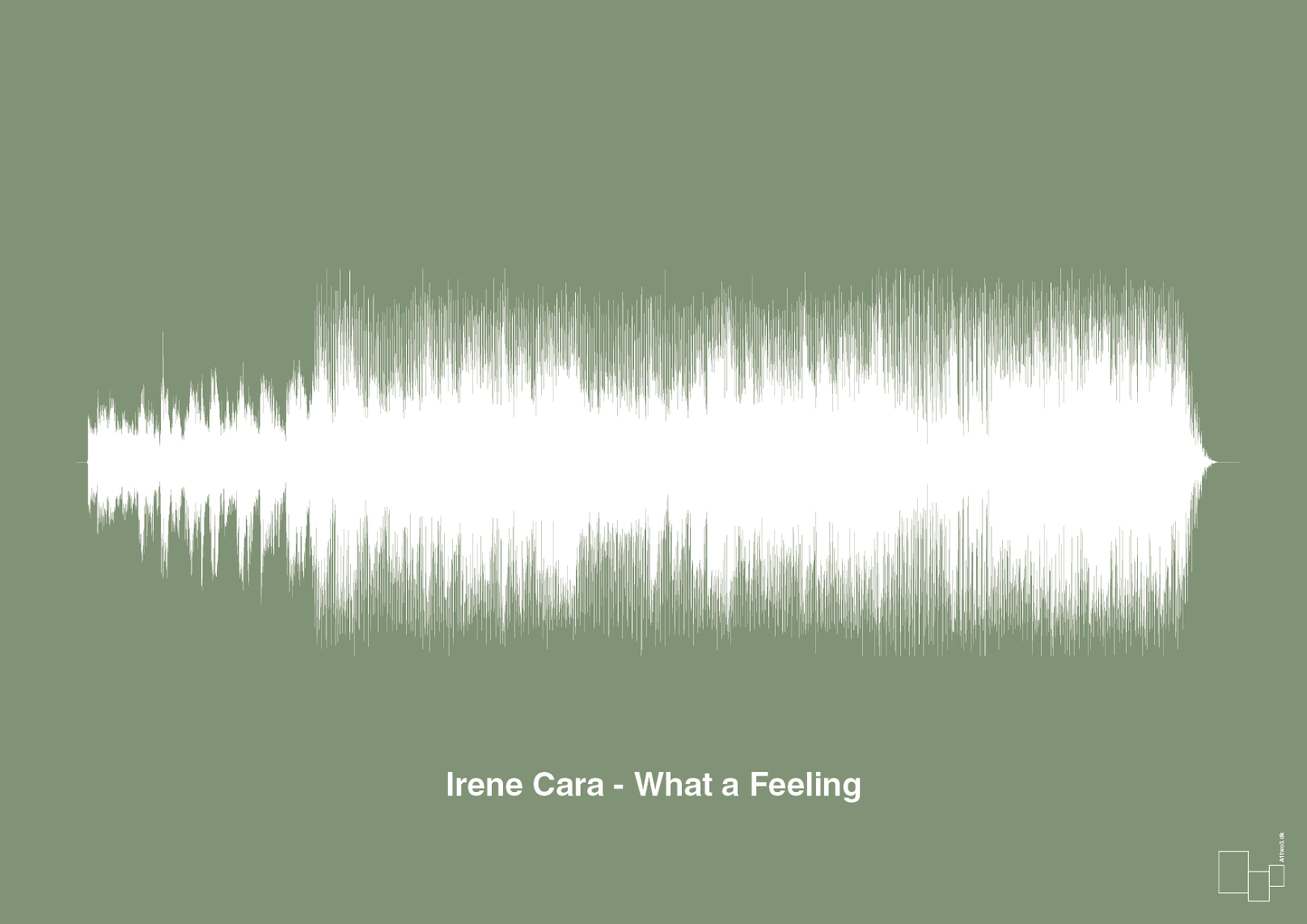 plakat: irene cara - what a feeling - jade-Soundwave-A1two3