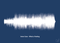 plakat: irene cara - what a feeling - lapis blue-Soundwave-A1two3