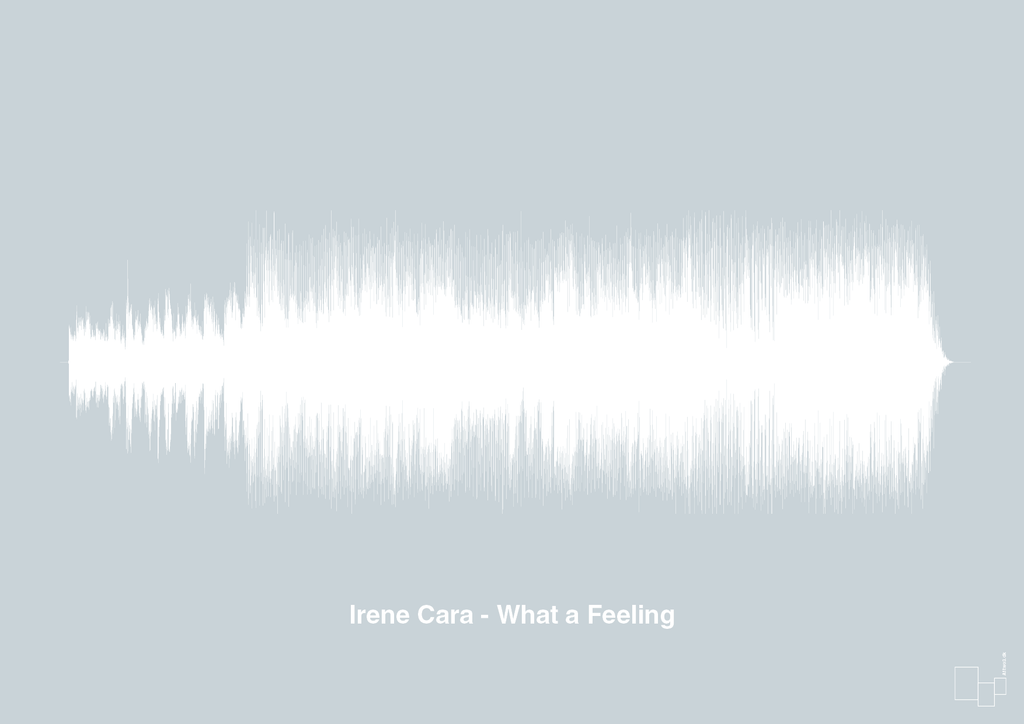 plakat: irene cara - what a feeling - light drizzle-Soundwave-A1two3