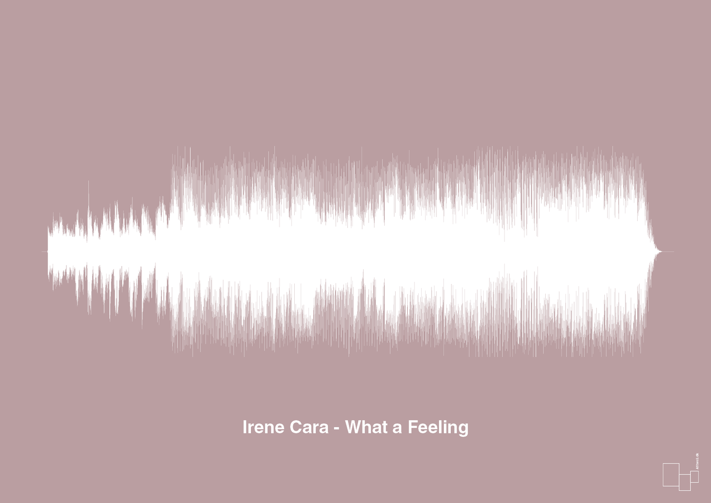 plakat: irene cara - what a feeling - light rose-Soundwave-A1two3
