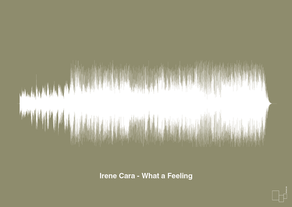 plakat: irene cara - what a feeling - misty forrest-Soundwave-A1two3