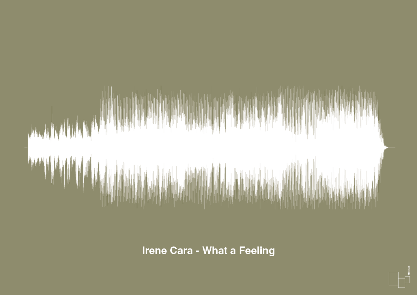 plakat: irene cara - what a feeling - misty forrest-Soundwave-A1two3