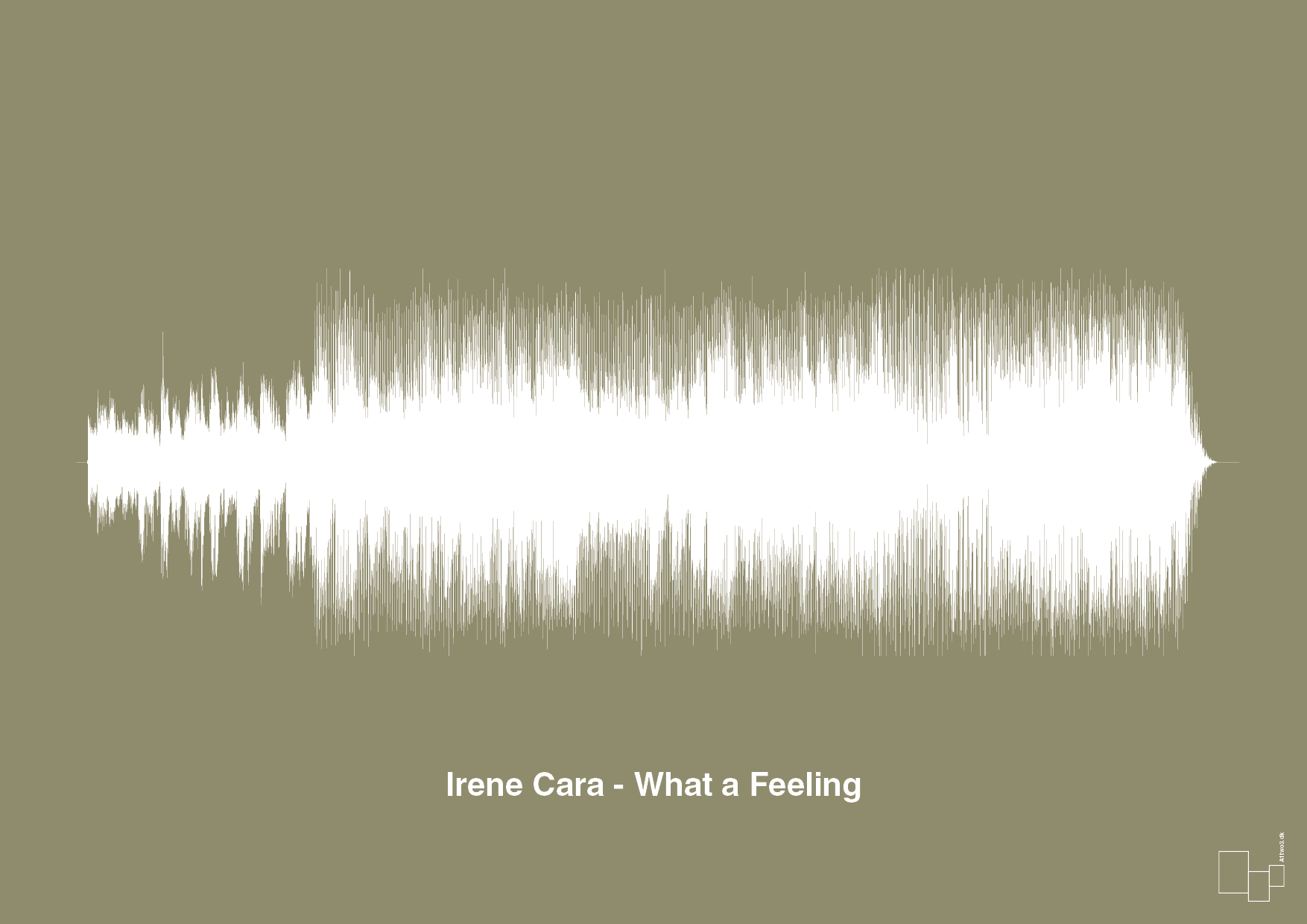 plakat: irene cara - what a feeling - misty forrest-Soundwave-A1two3