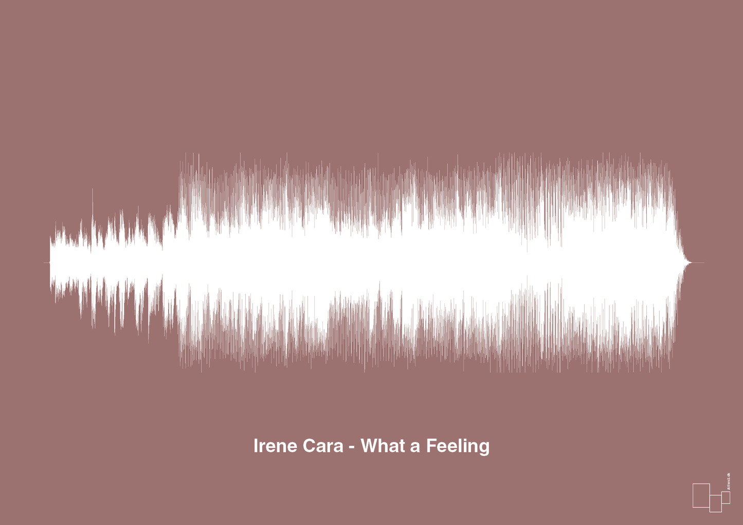plakat: irene cara - what a feeling - plum-Soundwave-A1two3
