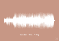 plakat: irene cara - what a feeling