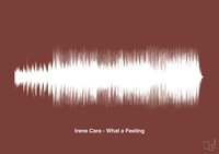 plakat: irene cara - what a feeling