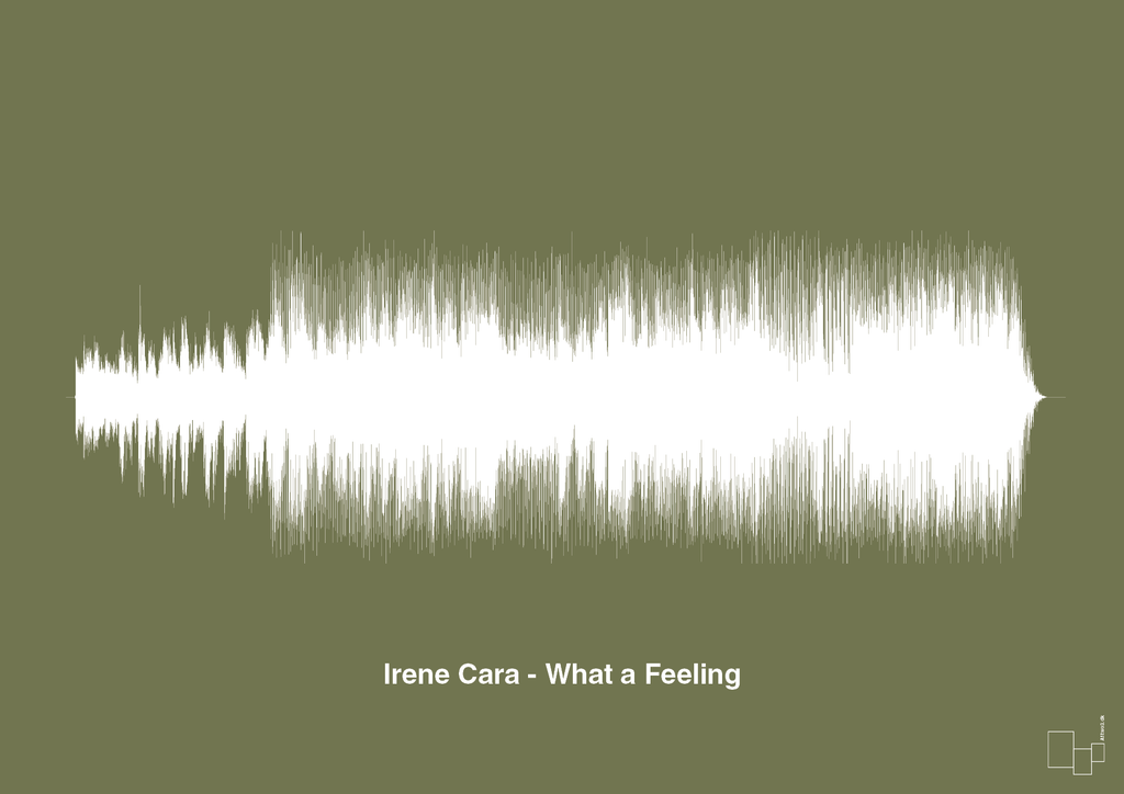 plakat: irene cara - what a feeling - secret meadow-Soundwave-A1two3