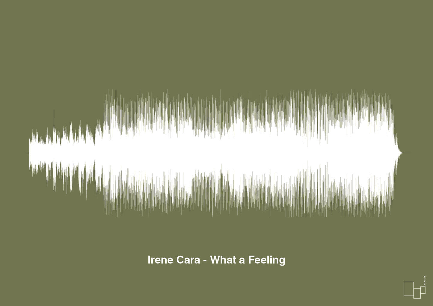 plakat: irene cara - what a feeling - secret meadow-Soundwave-A1two3