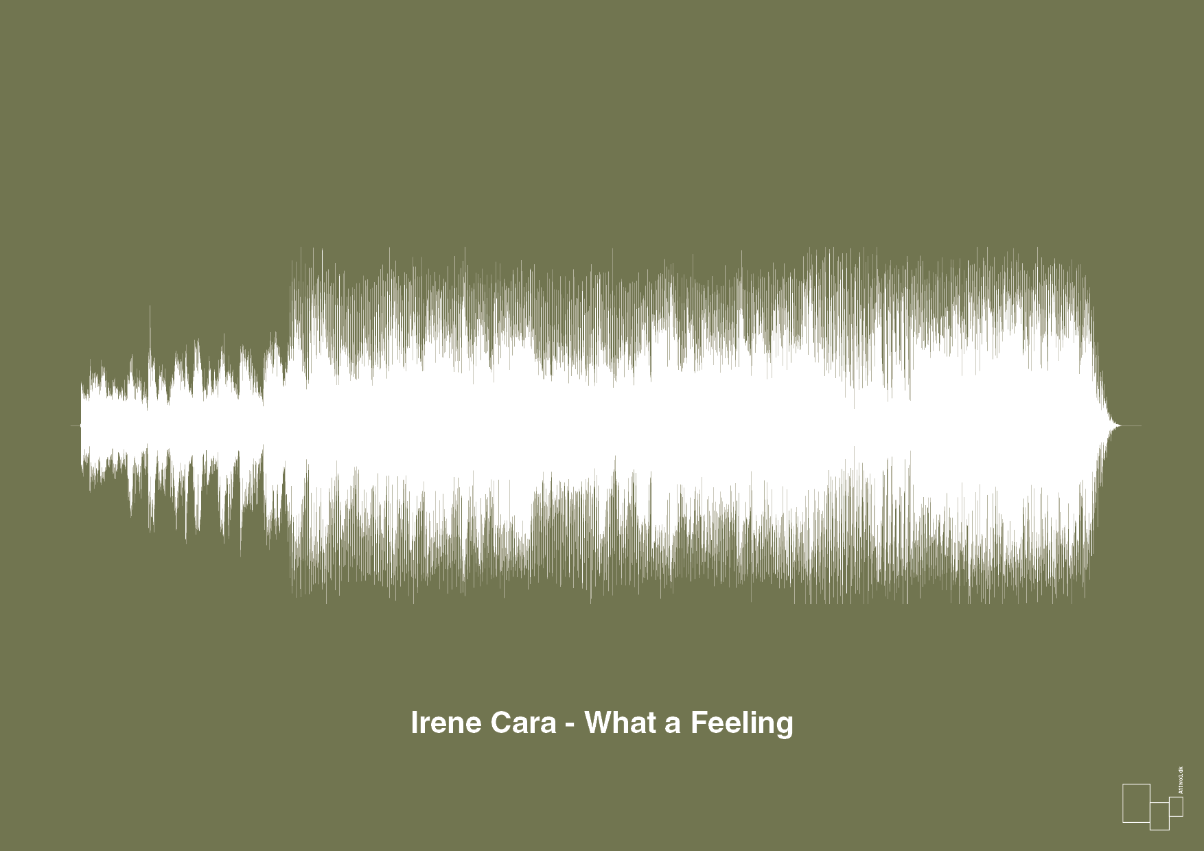 plakat: irene cara - what a feeling - secret meadow-Soundwave-A1two3