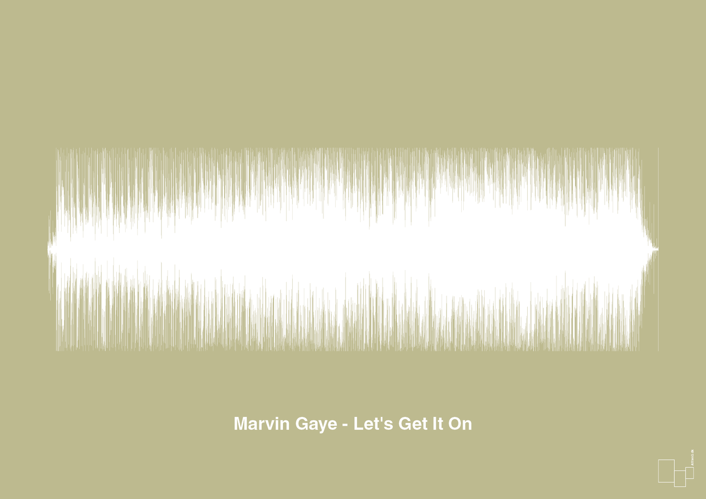 plakat: marvin gaye - let's get it on - back to nature-Soundwave-A1two3