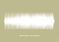 plakat: marvin gaye - let's get it on