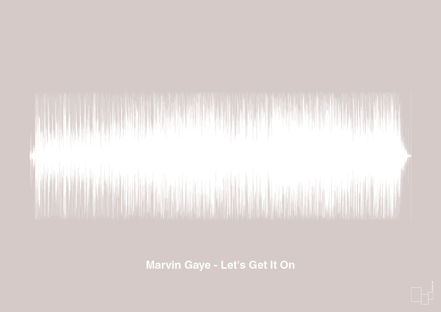 plakat: marvin gaye - let's get it on - broken beige-Soundwave-A1two3