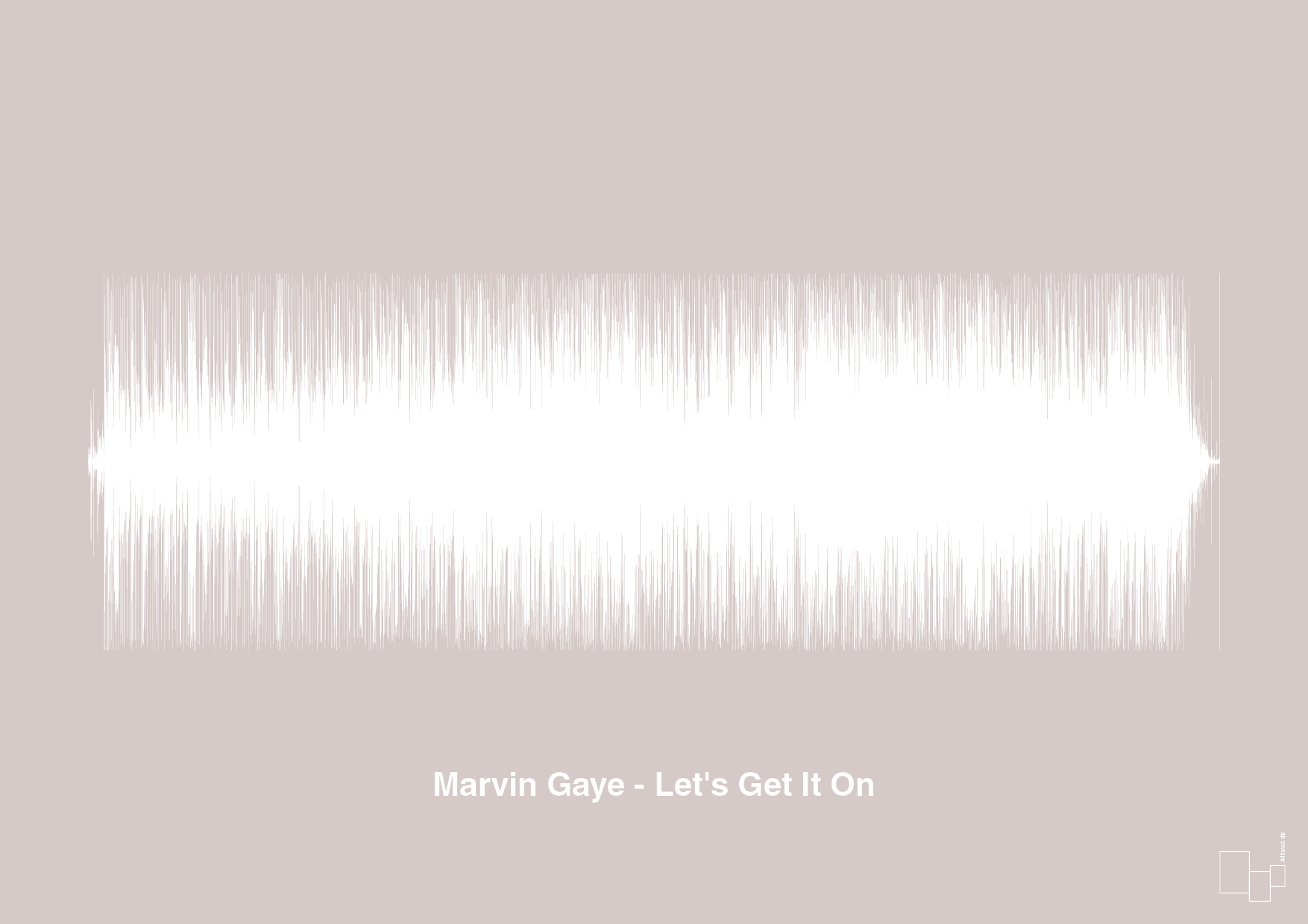 plakat: marvin gaye - let's get it on - broken beige-Soundwave-A1two3