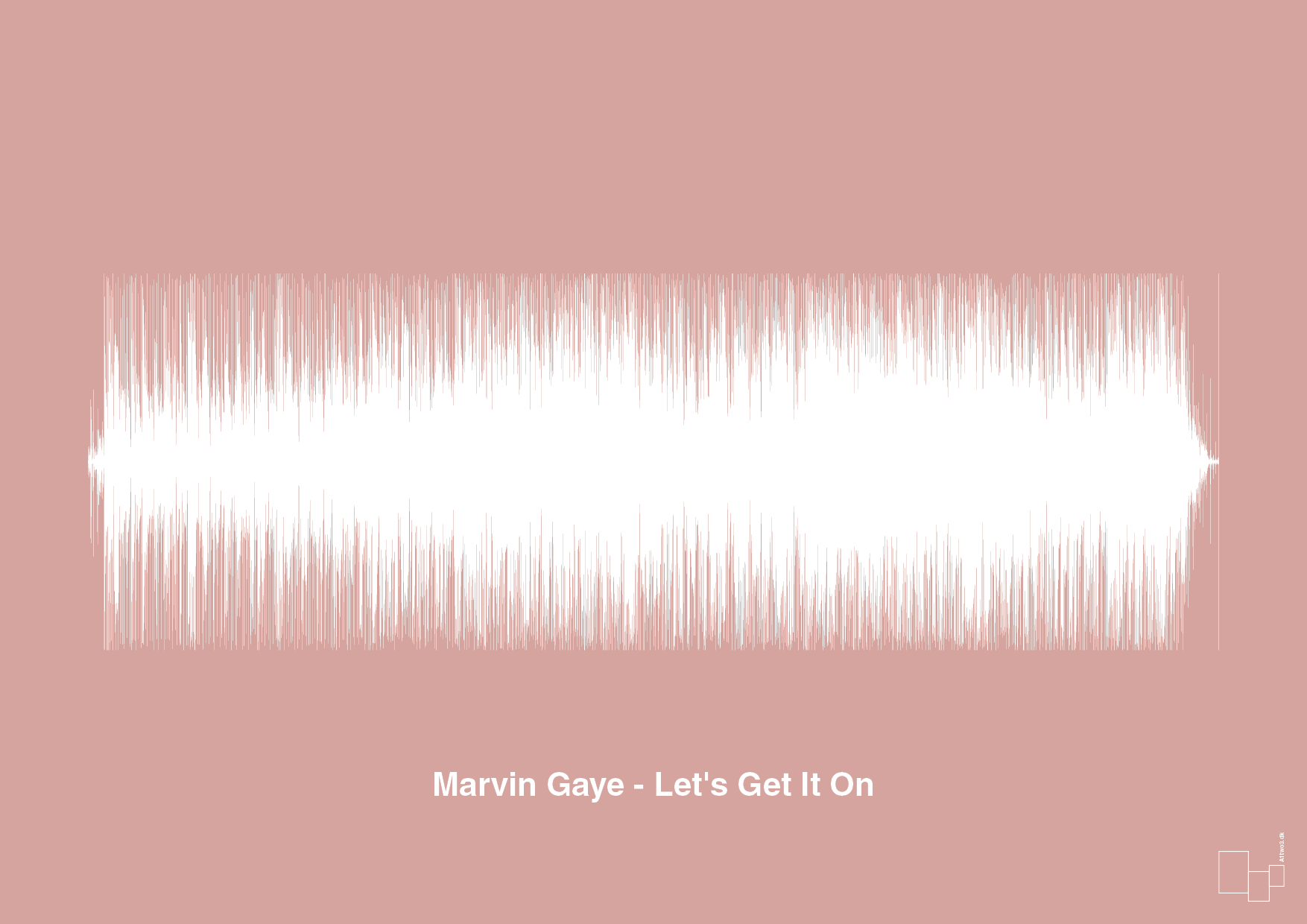 plakat: marvin gaye - let's get it on - bubble shell-Soundwave-A1two3
