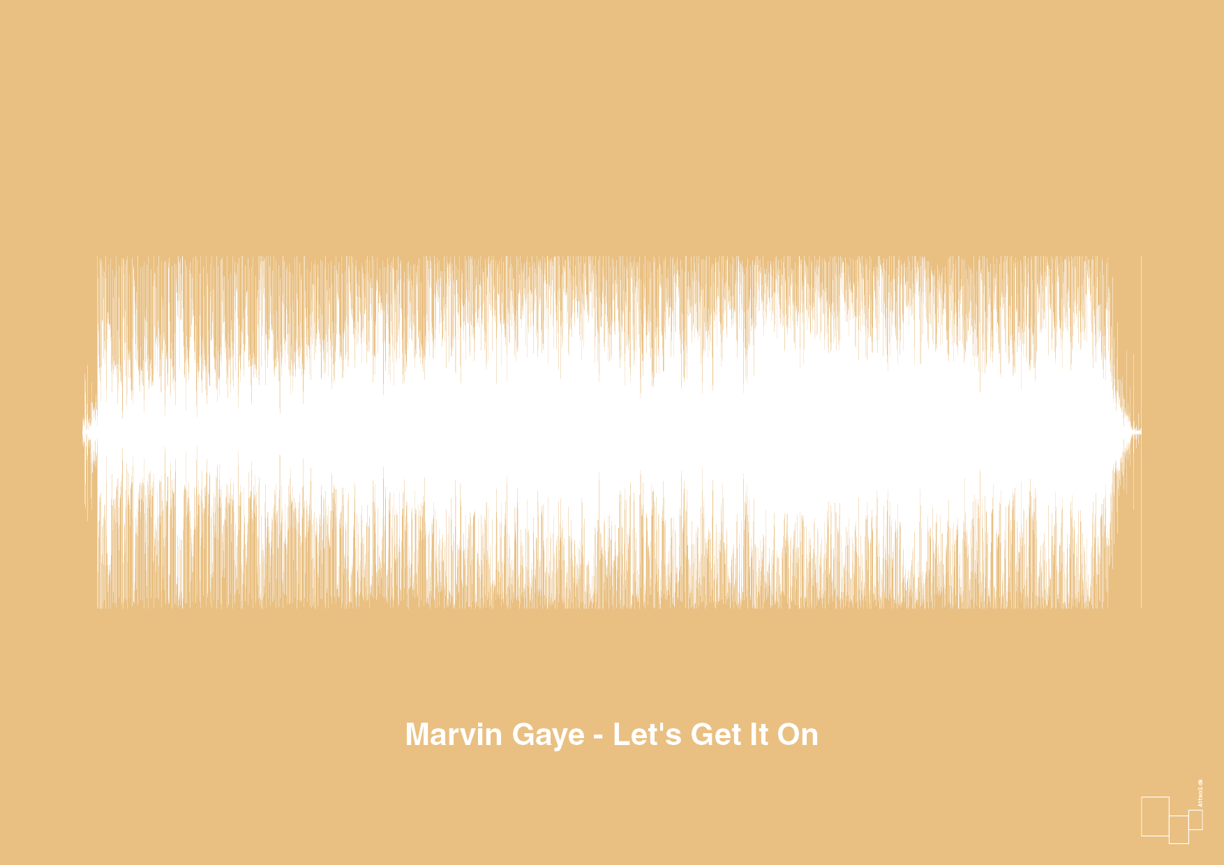 plakat: marvin gaye - let's get it on - charismatic-Soundwave-A1two3