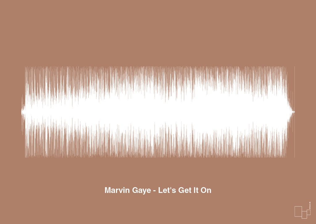 plakat: marvin gaye - let's get it on - cider spice-Soundwave-A1two3