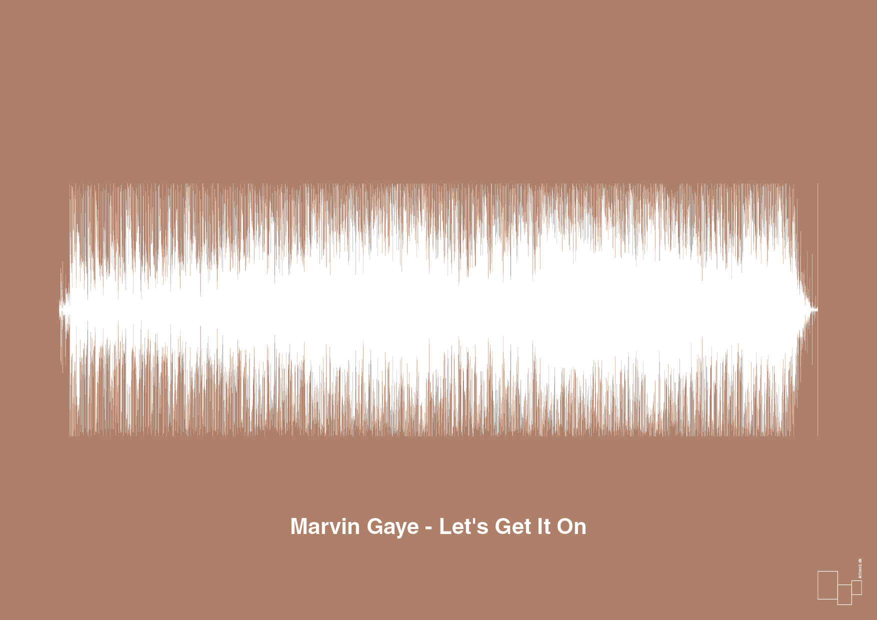 plakat: marvin gaye - let's get it on - cider spice-Soundwave-A1two3
