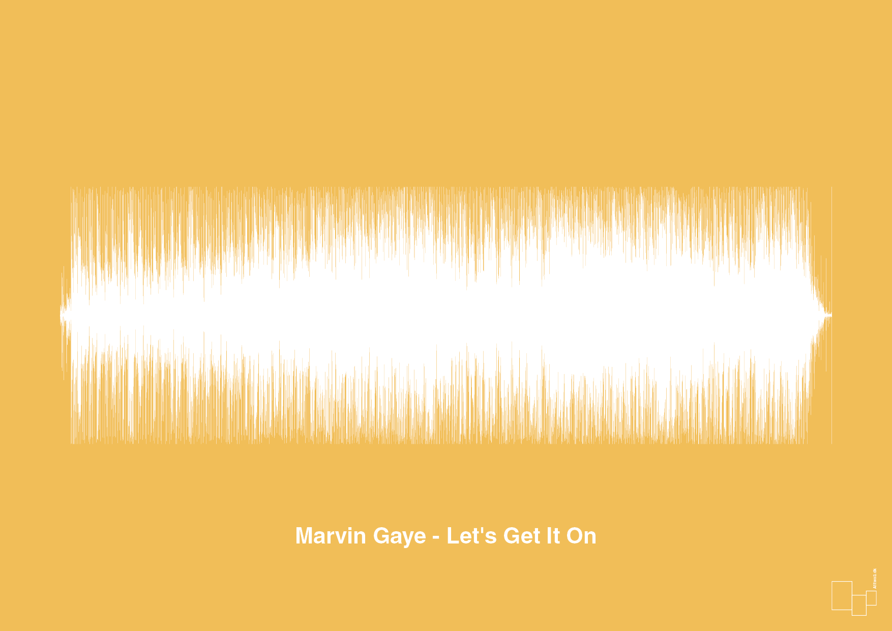 plakat: marvin gaye - let's get it on - honeycomb-Soundwave-A1two3