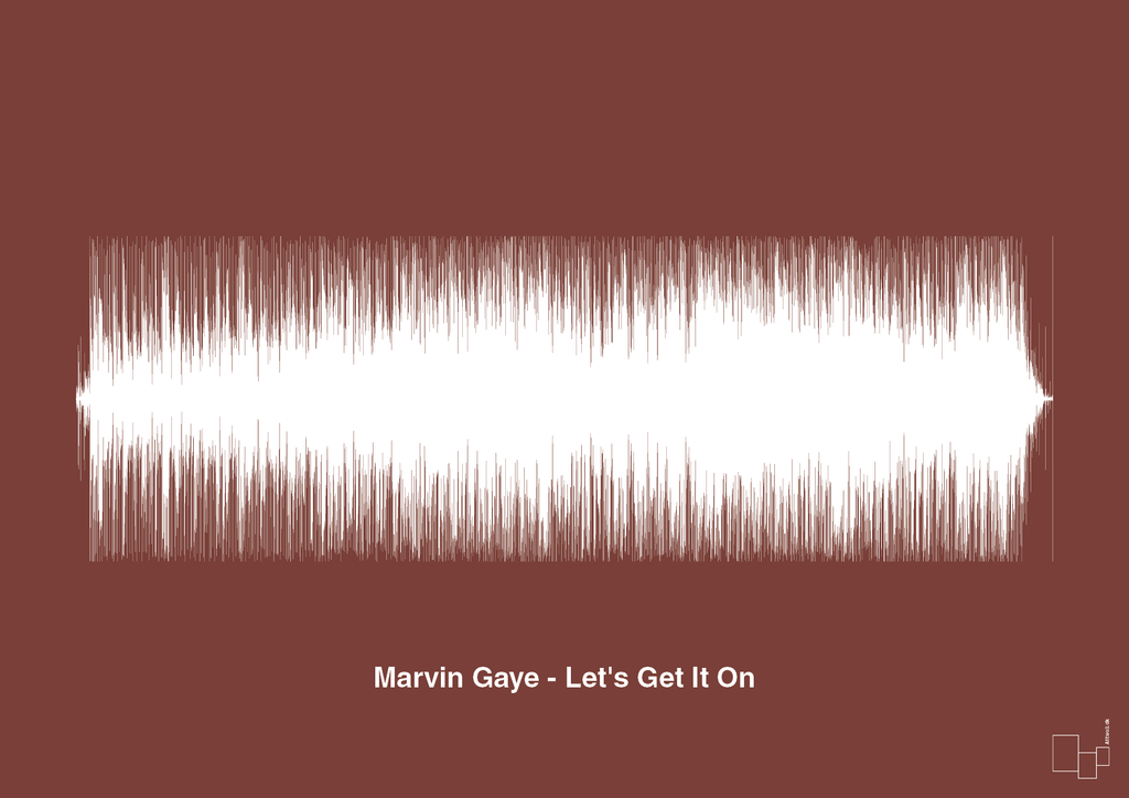 plakat: marvin gaye - let's get it on - red pepper-Soundwave-A1two3