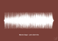 plakat: marvin gaye - let's get it on - red pepper-Soundwave-A1two3
