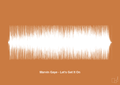 plakat: marvin gaye - let's get it on - rumba orange-Soundwave-A1two3