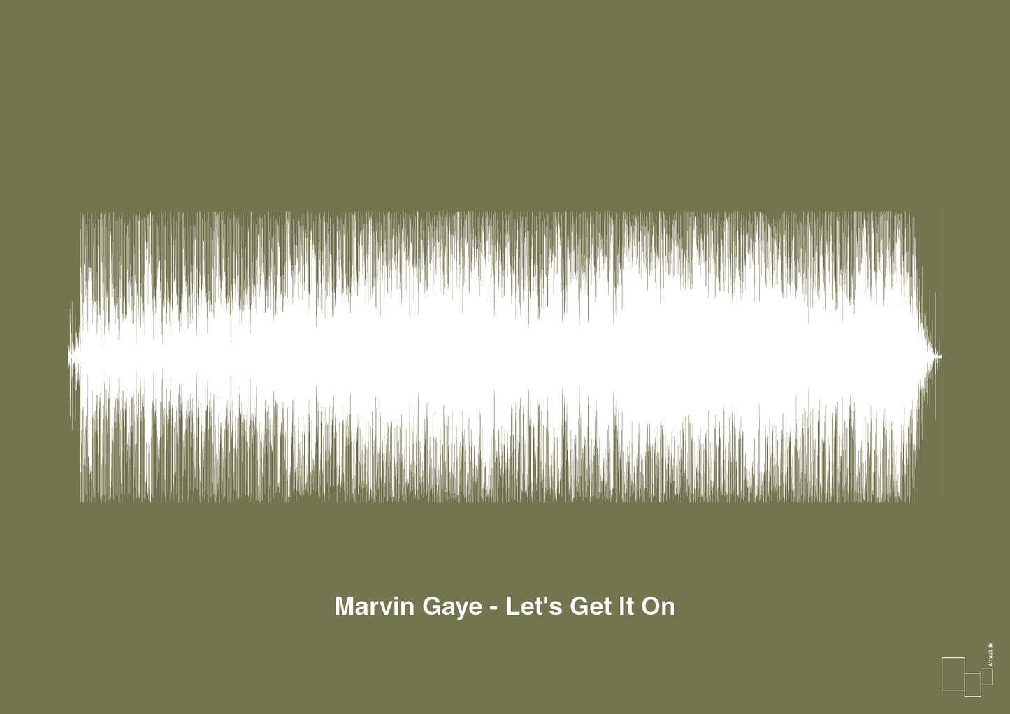 plakat: marvin gaye - let's get it on - secret meadow-Soundwave-A1two3