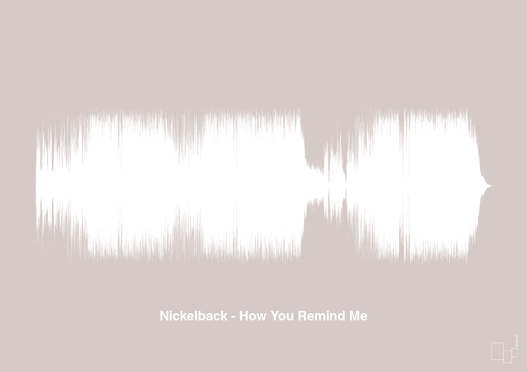 plakat: nickelback - how you remind me - broken beige-Soundwave-A1two3