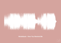 plakat: nickelback - how you remind me - bubble shell-Soundwave-A1two3