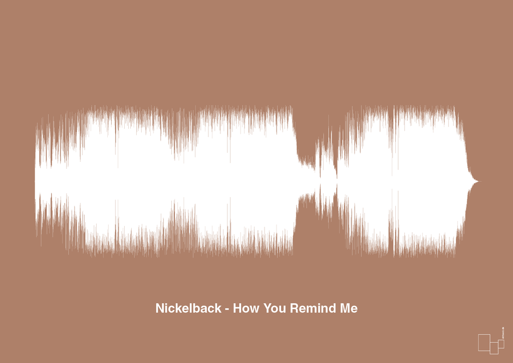 plakat: nickelback - how you remind me - cider spice-Soundwave-A1two3