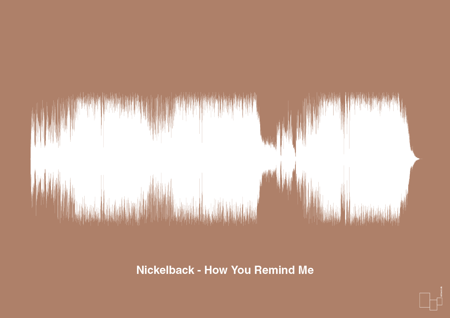 plakat: nickelback - how you remind me - cider spice-Soundwave-A1two3