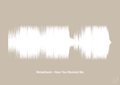 plakat: nickelback - how you remind me - creamy mushroom-Soundwave-A1two3