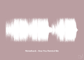 plakat: nickelback - how you remind me - light rose-Soundwave-A1two3