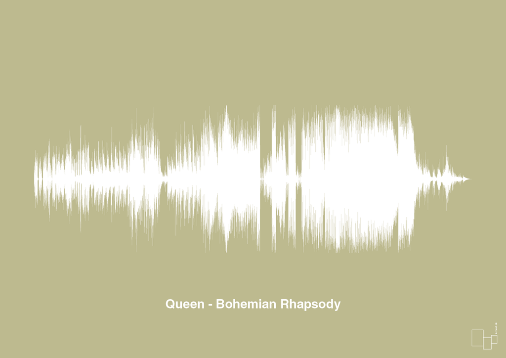 plakat: queen - bohemian rhapsody - back to nature-Soundwave-A1two3