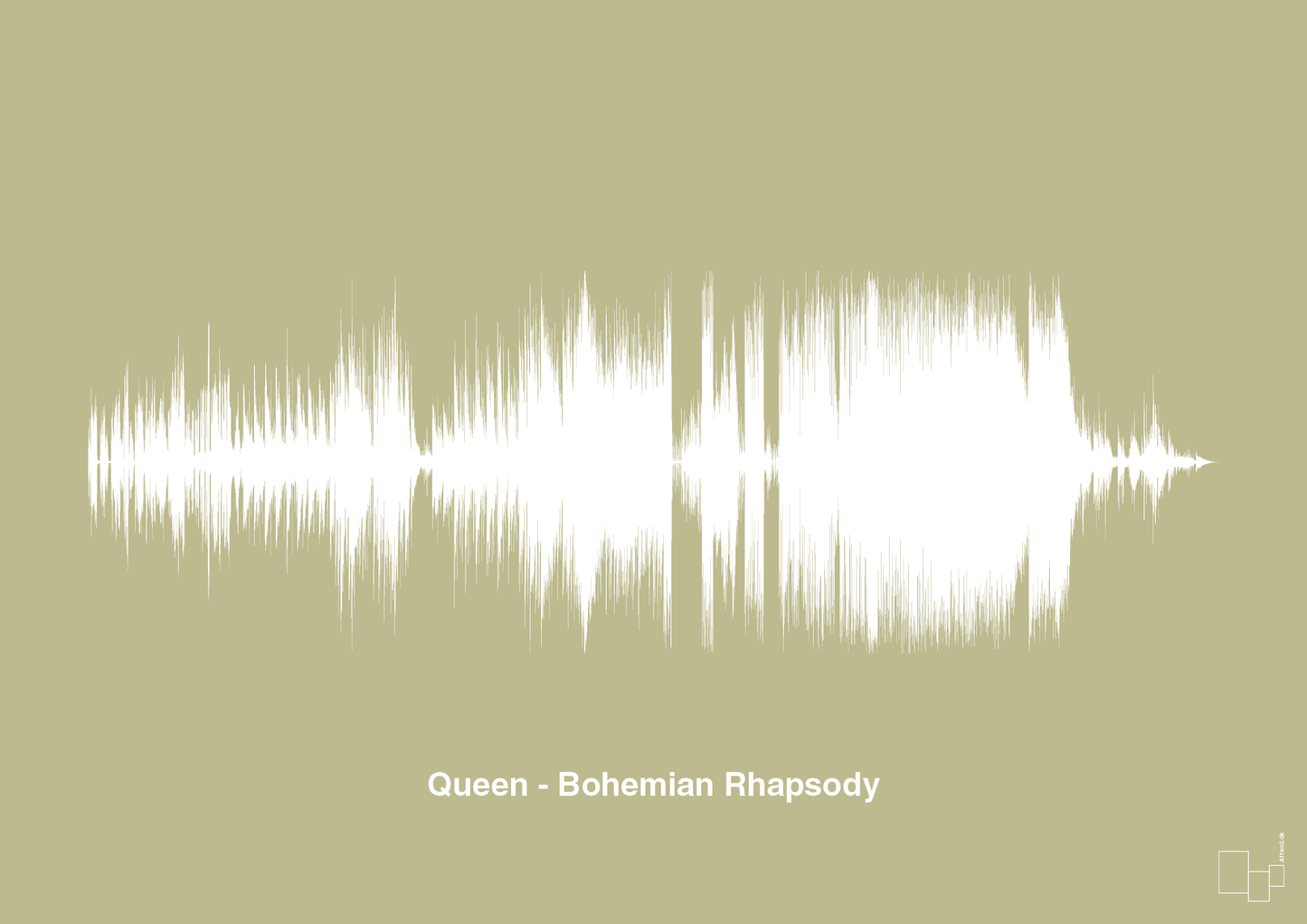plakat: queen - bohemian rhapsody - back to nature-Soundwave-A1two3