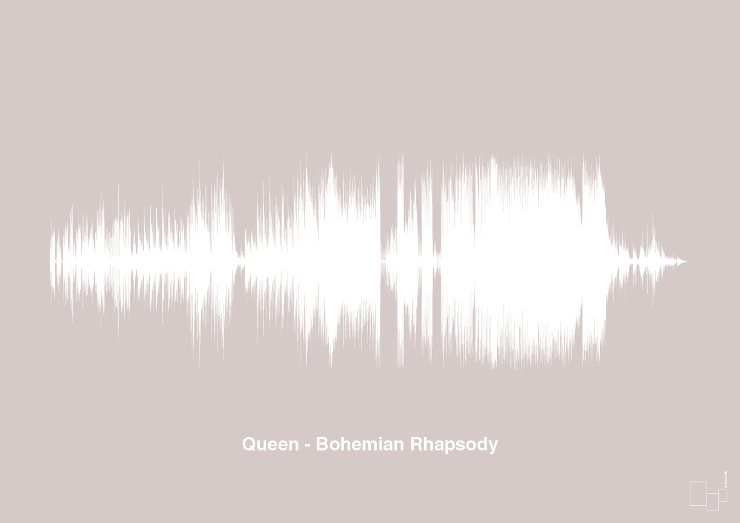 plakat: queen - bohemian rhapsody - broken beige-Soundwave-A1two3