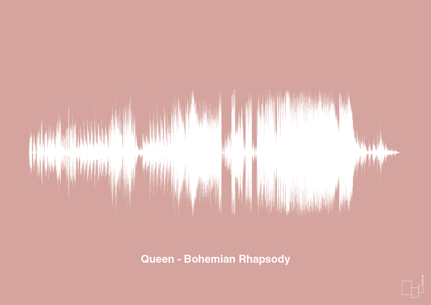 plakat: queen - bohemian rhapsody - bubble shell-Soundwave-A1two3