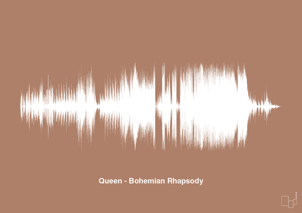 plakat: queen - bohemian rhapsody - cider spice-Soundwave-A1two3