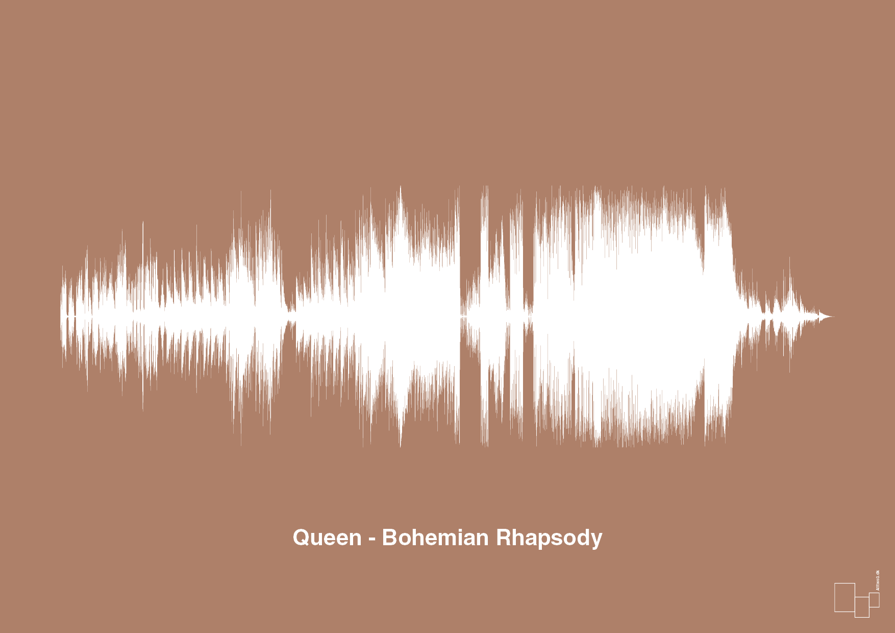 plakat: queen - bohemian rhapsody - cider spice-Soundwave-A1two3