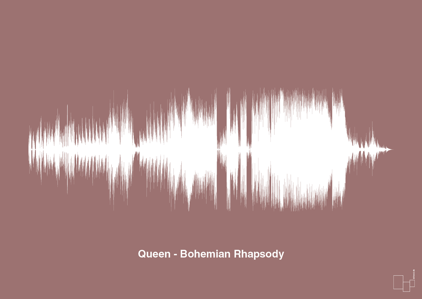 plakat: queen - bohemian rhapsody - plum-Soundwave-A1two3