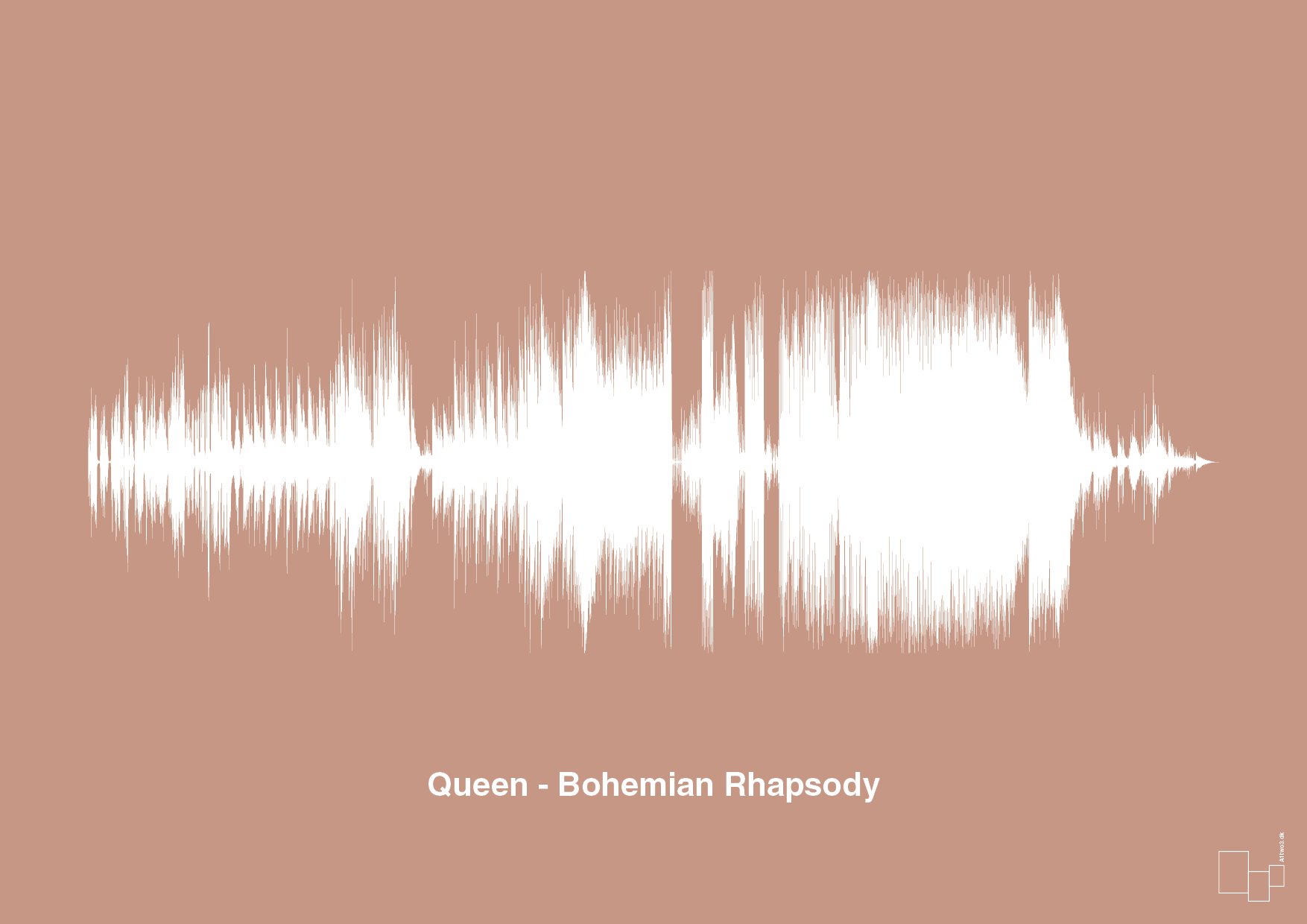 plakat: queen - bohemian rhapsody - powder-Soundwave-A1two3