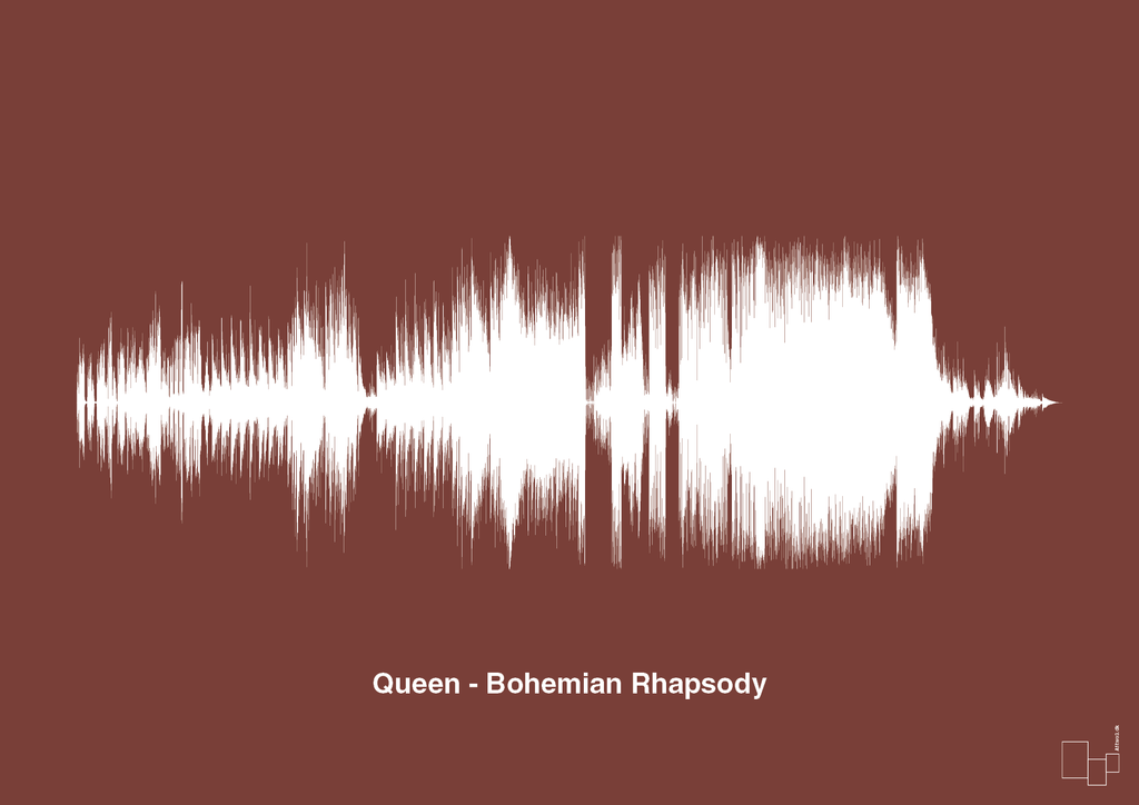 plakat: queen - bohemian rhapsody - red pepper-Soundwave-A1two3