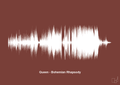 plakat: queen - bohemian rhapsody - red pepper-Soundwave-A1two3